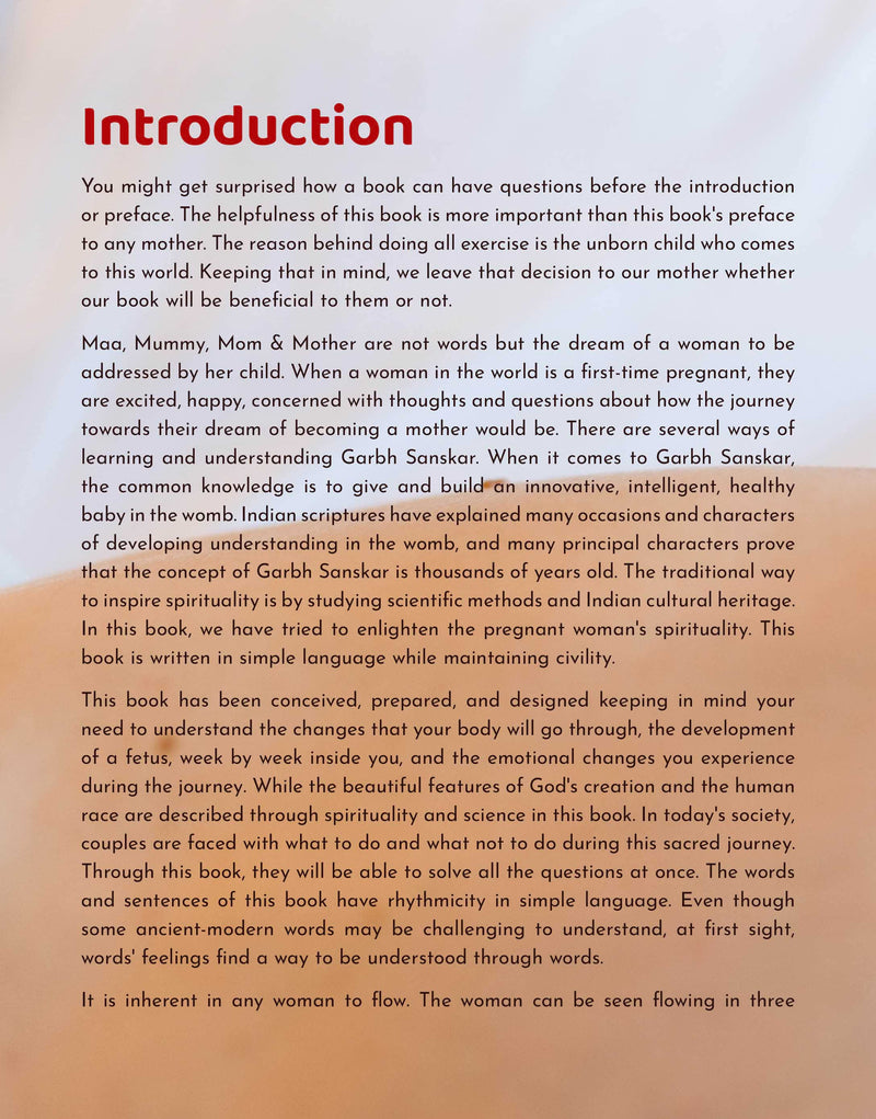Garbhsanksar Book in English GARBHYATRA