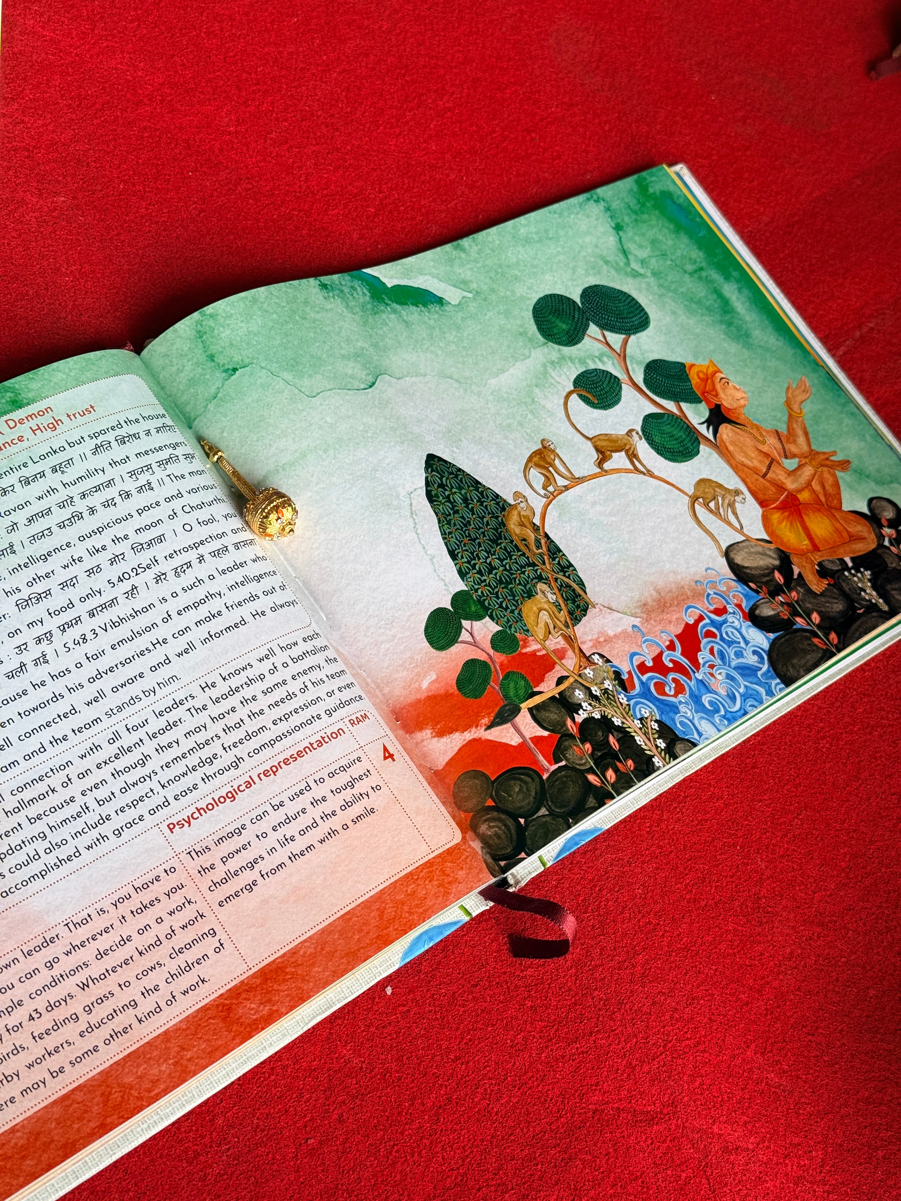 Happy Hanuman Therapy Book (English)