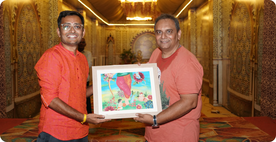 Ashish Bhalani with Jay Vasavada