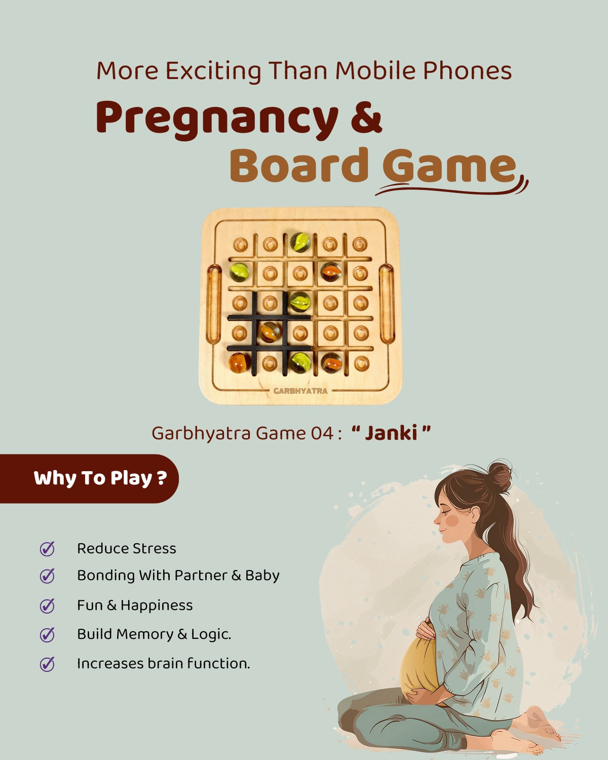 Pregnancy Game : Janki ( The Best Way To Reduce The Use Of Mobile During Pregnancy )