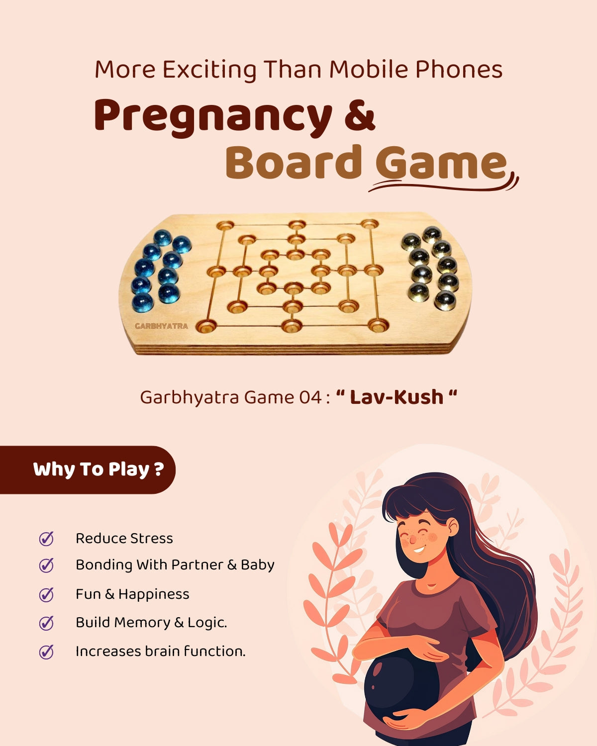 Pregnancy Game : Luv-Kush ( The Best Way To Reduce The Use Of Mobile During Pregnancy )